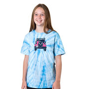 Girls Lacrosse Short Sleeve T-Shirt - LAX Cruiser Tie Dye