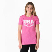 Girls Lacrosse Women's Everyday Tee - USA Girls Lacrosse