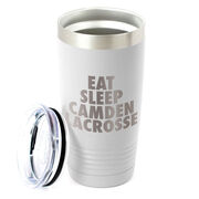 Lacrosse 20 oz. Double Insulated Tumbler - Personalized Eat Sleep Lacrosse