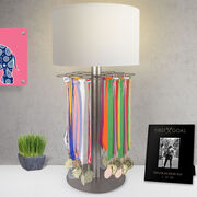 Girls Lacrosse Tabletop Medal Display Lamp