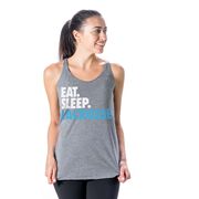 Girls Lacrosse Women's Everyday Tank Top - Eat. Sleep. Lacrosse