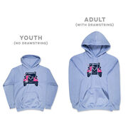 Girls Lacrosse Hooded Sweatshirt - Lax Cruiser