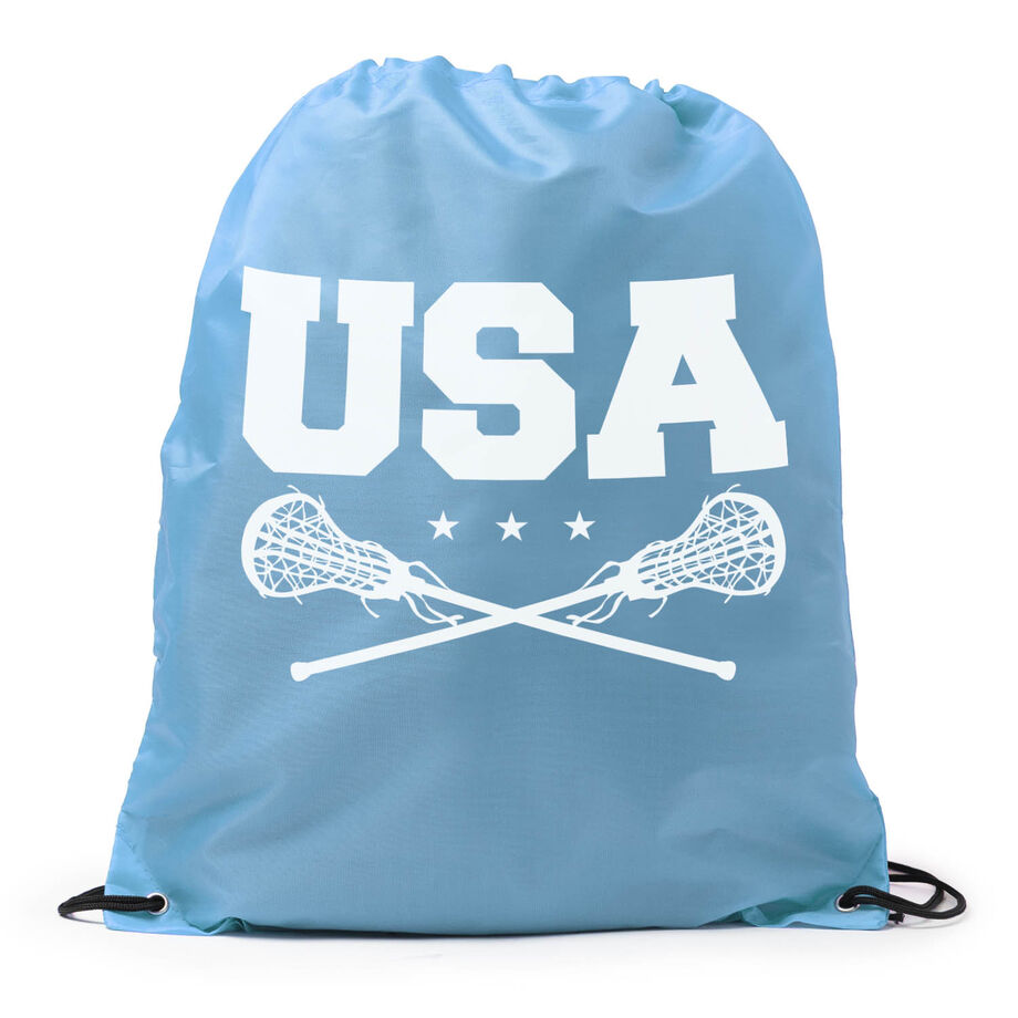 Girls Lacrosse Drawstring Backpack - USA Girls Lacrosse