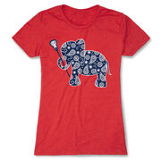 Girls Lacrosse Women's Everyday Tee - Lax Elephant