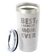 Girls Lacrosse 20 oz. Double Insulated Tumbler - Best Mom Ever