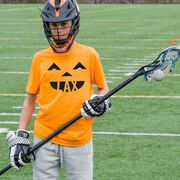 Lacrosse Short Sleeve T-Shirt - Pumpkin Lax