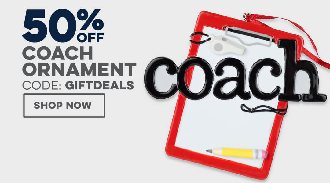 50% Off Coach Ornament