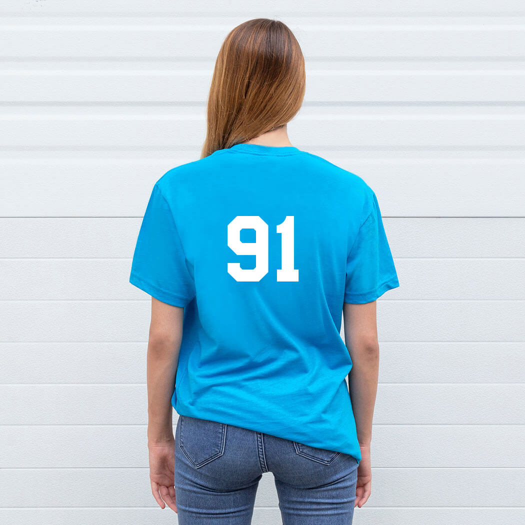 Girls Lacrosse Short Sleeve T-Shirt - Lax Cruiser - Personalization Image