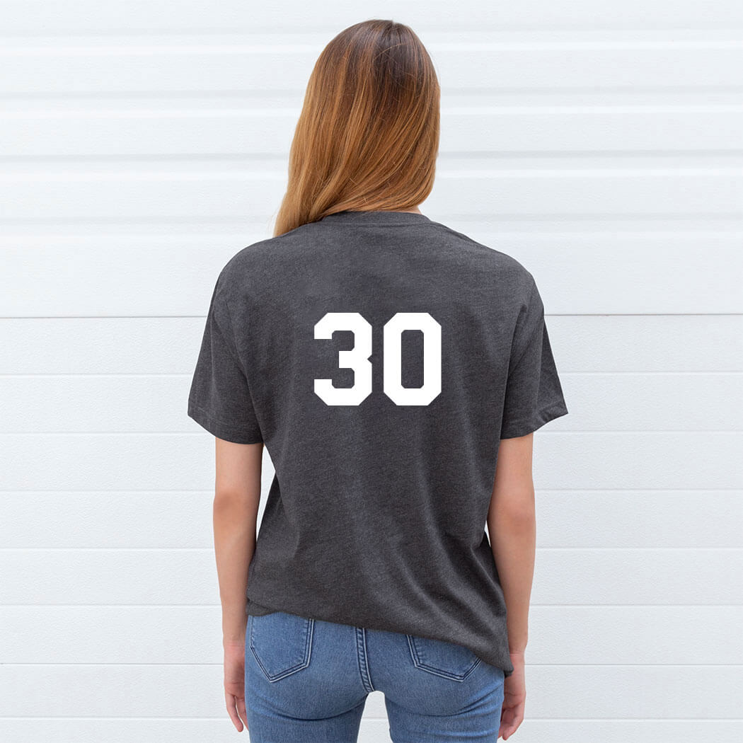 Girls Lacrosse Short Sleeve T-Shirt - Chevron Lax Whale - Personalization Image