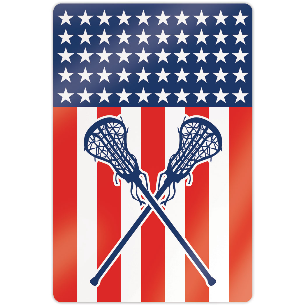 Girls Lacrosse 18 X 12 Aluminum Room Sign Usa Lax Girl Lulalax Images, Photos, Reviews