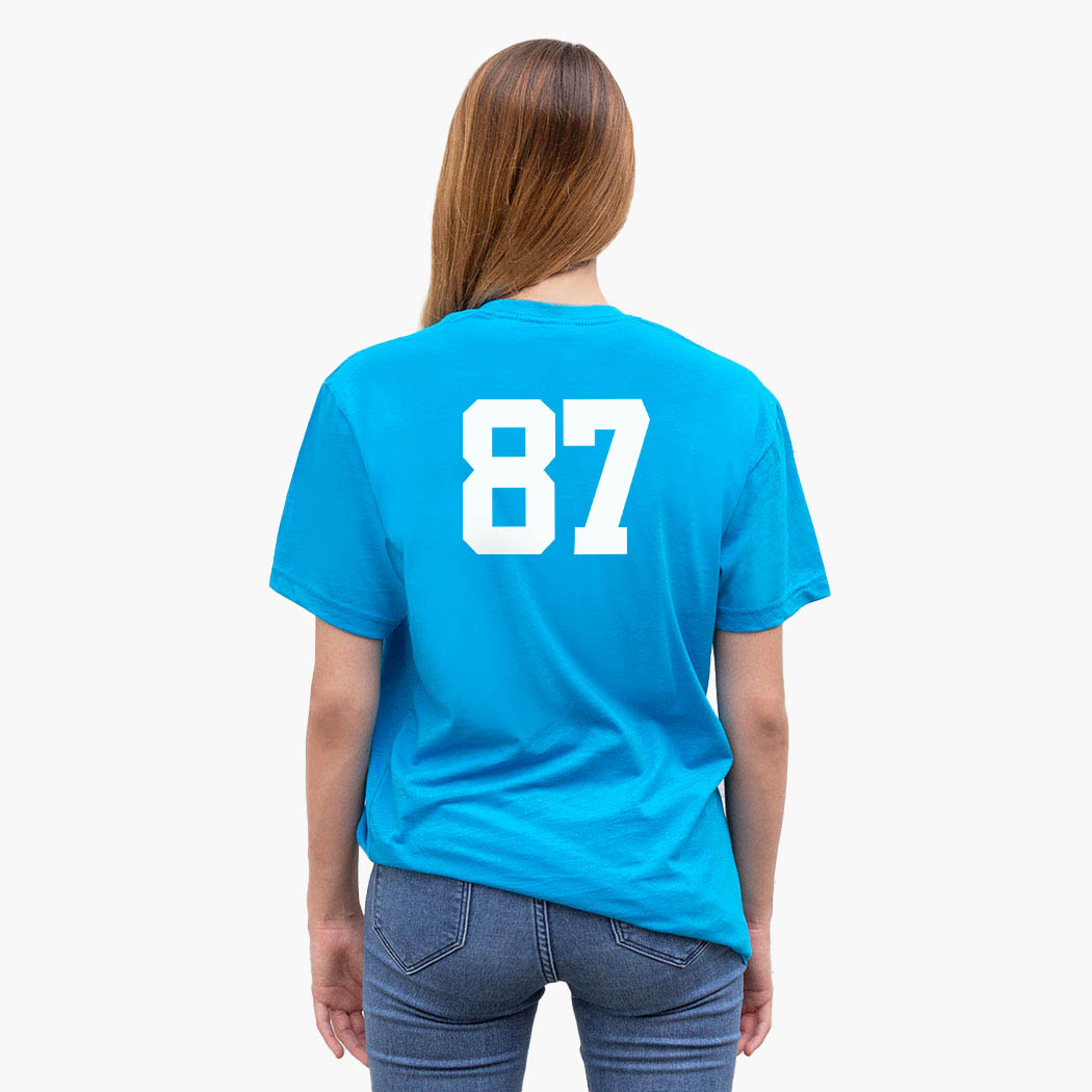 Girls Lacrosse Short Sleeve T-Shirt - Lax Cruiser - Personalization Image
