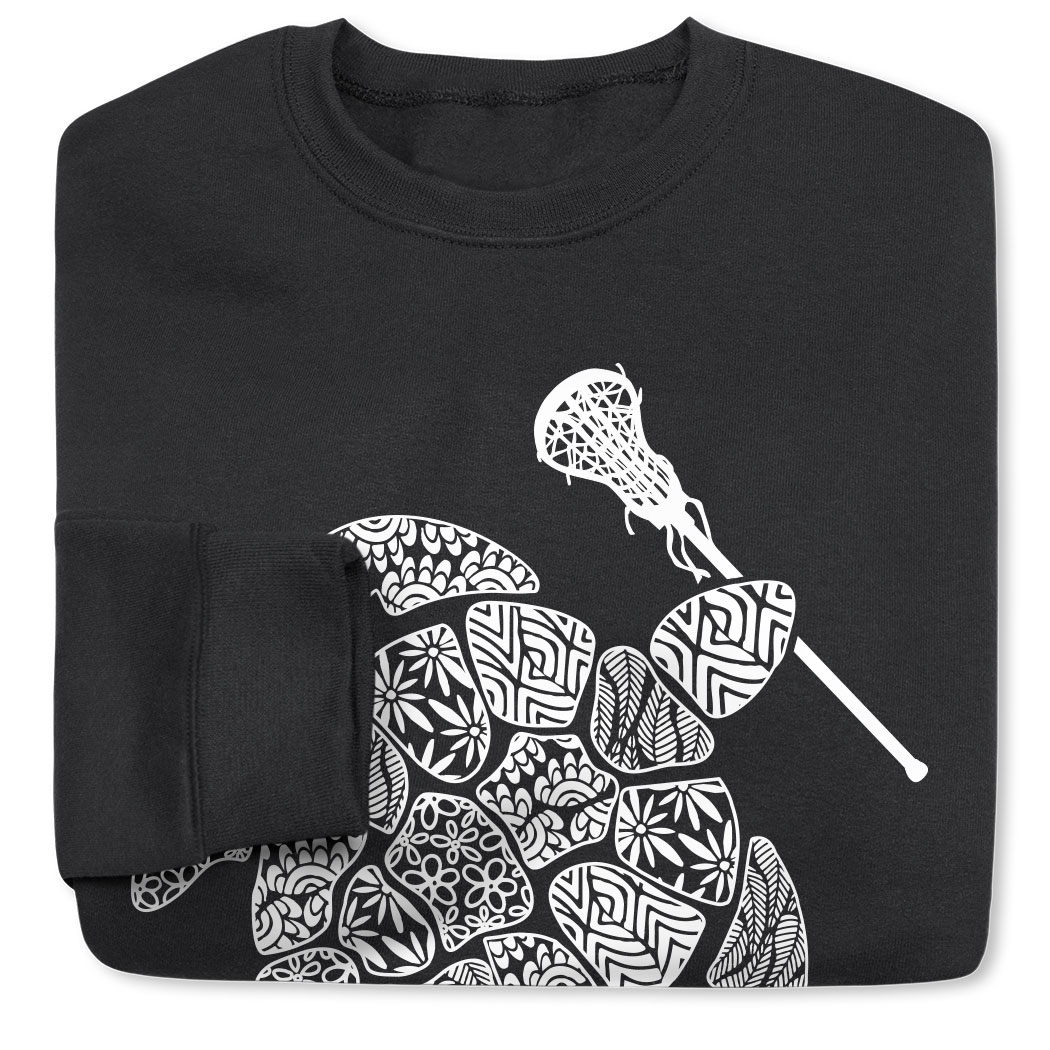 lacrosse crew neck sweatshirt