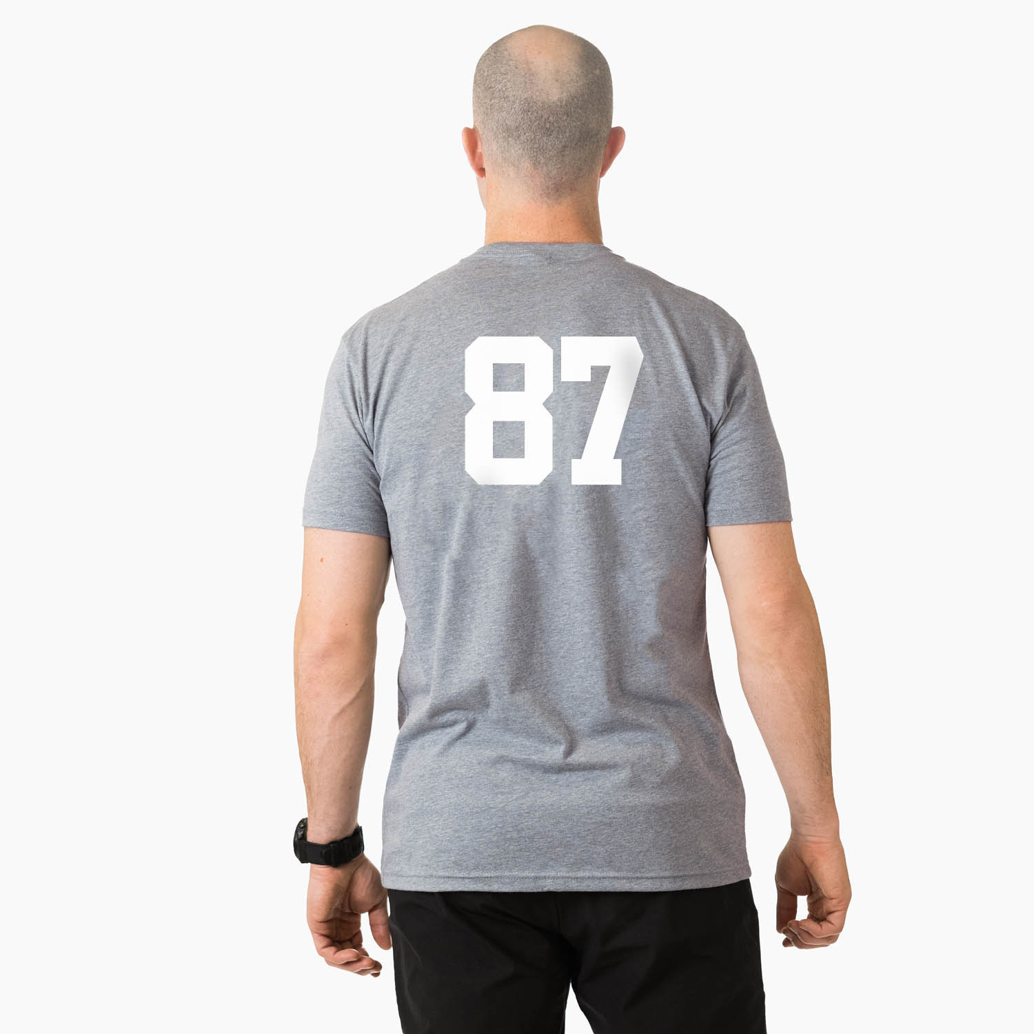 Lacrosse Short Sleeve T-Shirt - Eat. Sleep. Lacrosse. - Personalization Image