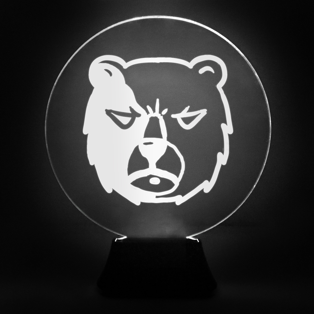 acrylic led lamp ct