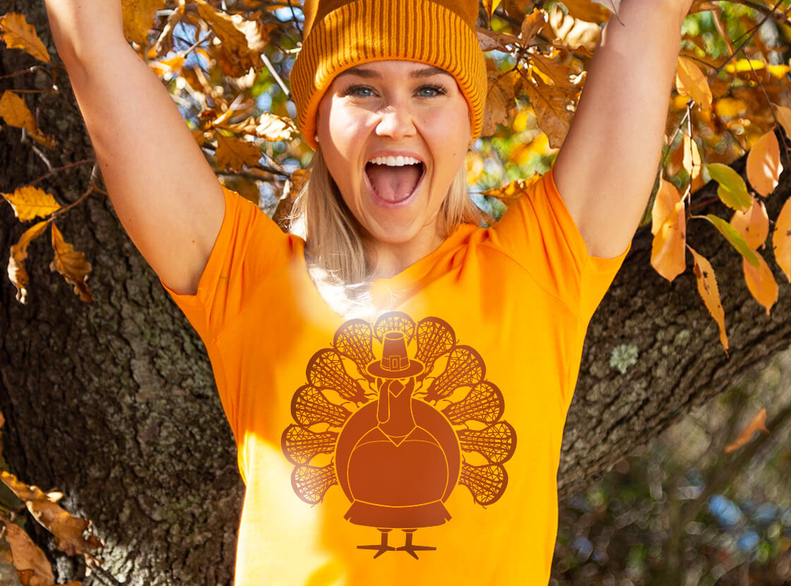 Girls Lacrosse Turkey Player T-Shirt