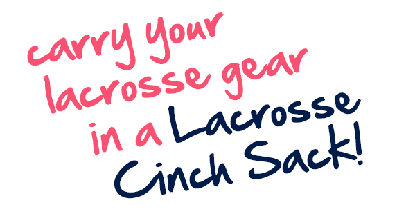 Girls Lacrosse Cinch Sacks