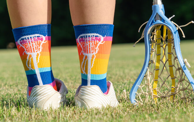 Girls Lacrosse Socks