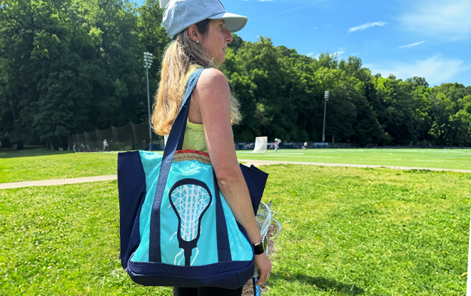Shop Girls Lacrosse Tote Bags