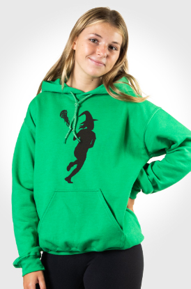 Grls Lacrosse Lax Witch Hooded Sweatshirt