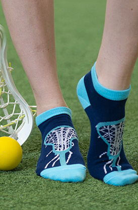 Lax is Life Ankle Socks